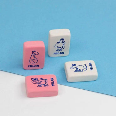 Milan Cartoons Designs 4060 Erasers Single Piece The Stationers